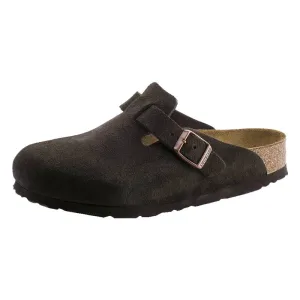 Adult Birkenstock Boston Soft Footbed Suede Leather - Regular