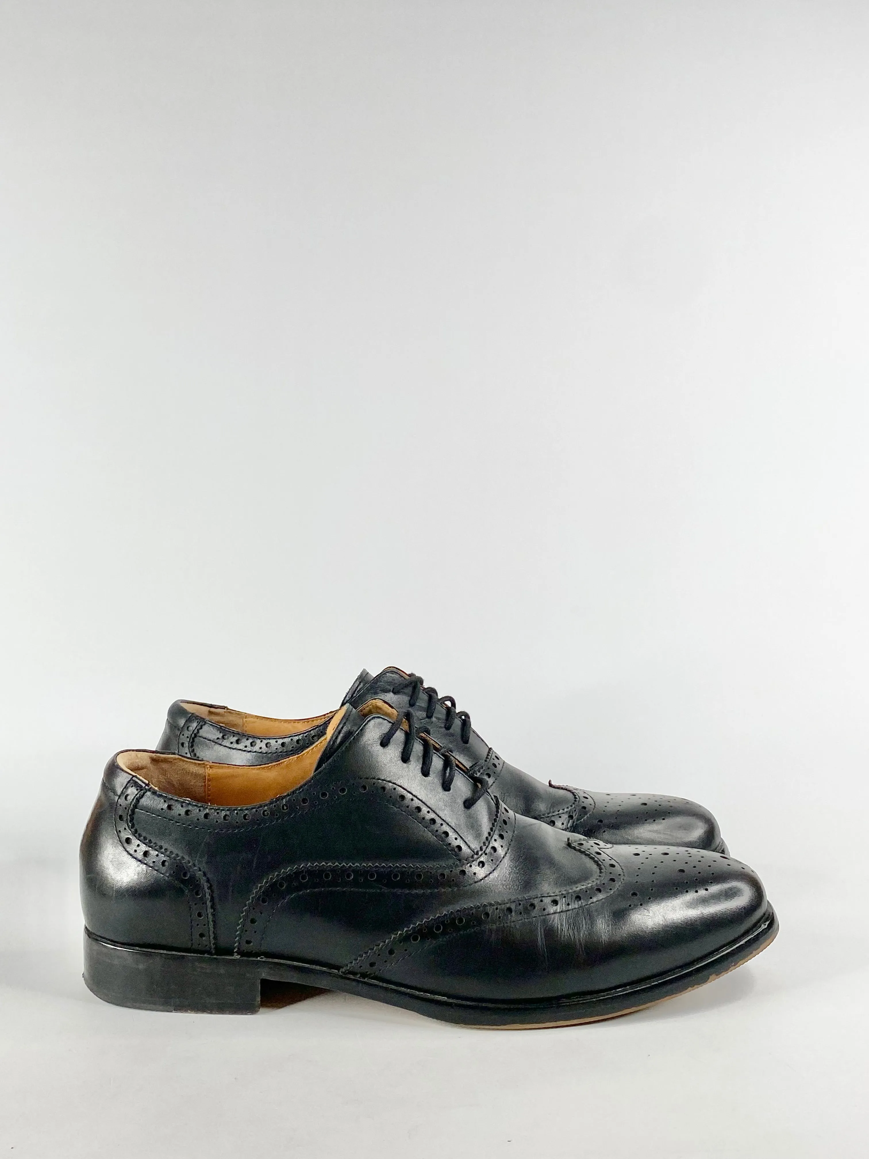 Bared Black Brogues - EU47