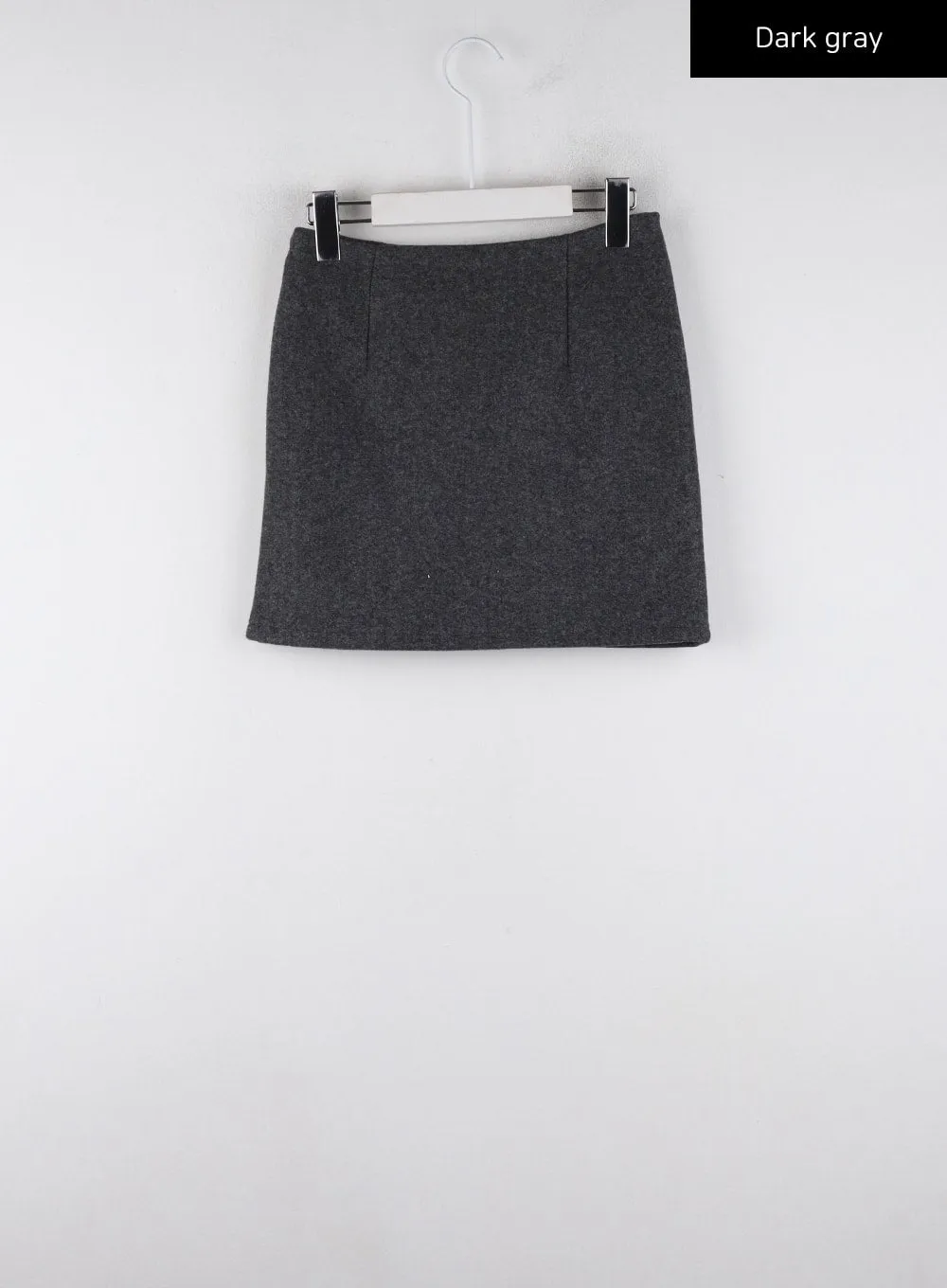Basic Wool Mini Skirt CD312