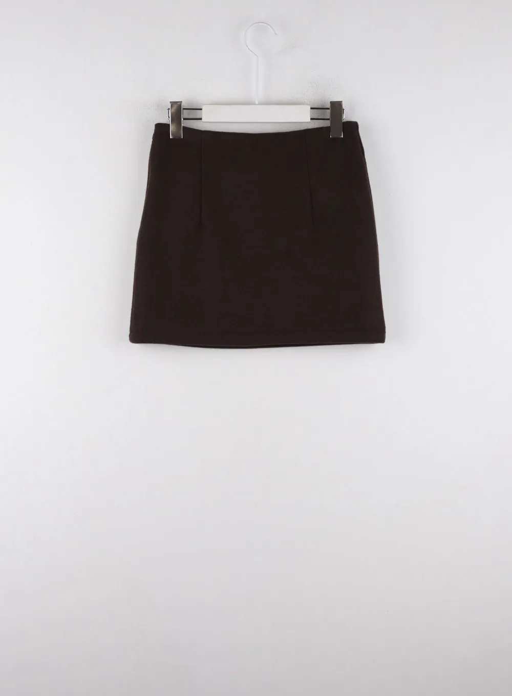 Basic Wool Mini Skirt CD312