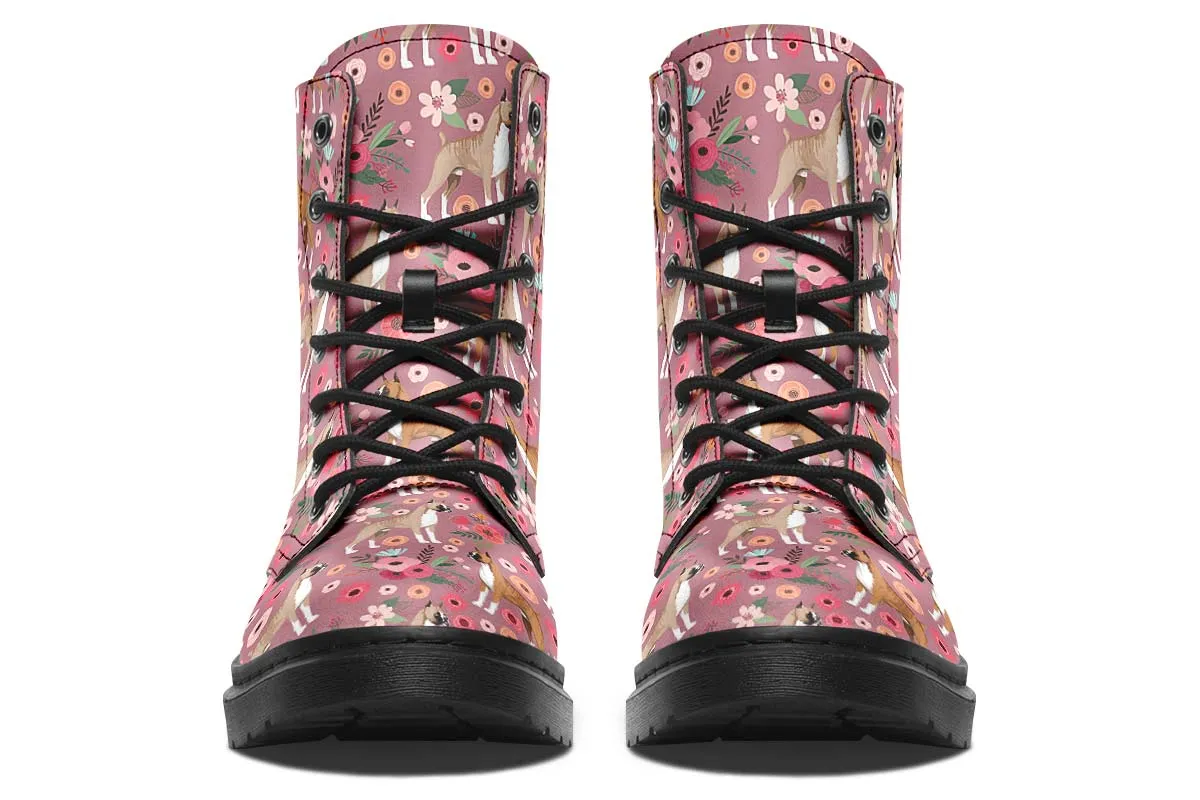 Boxer Flower Boots