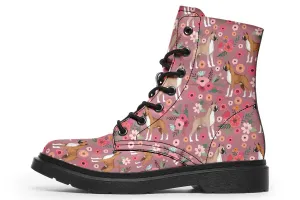 Boxer Flower Boots