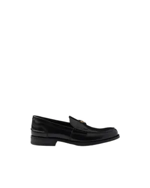 BRUSHED LEATHER LOAFERS