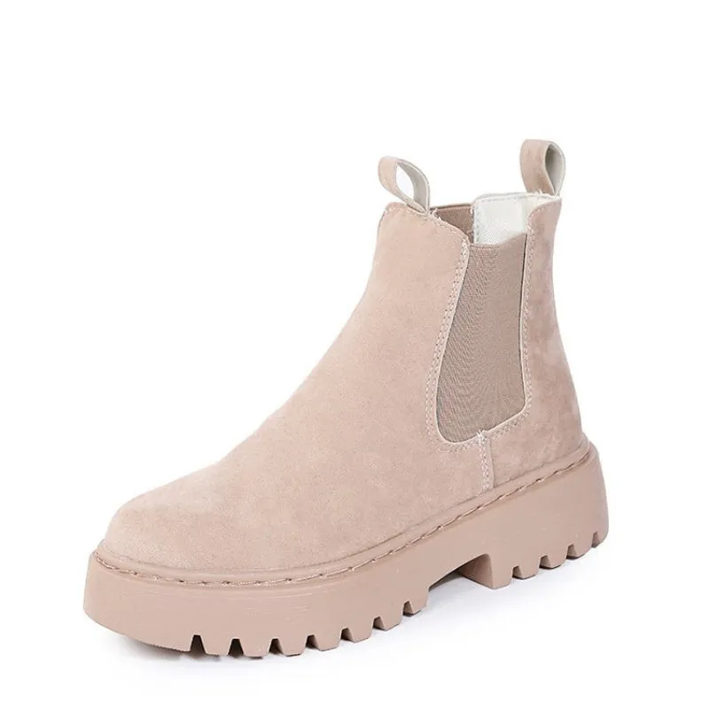Chunky Martin Ankle Boots