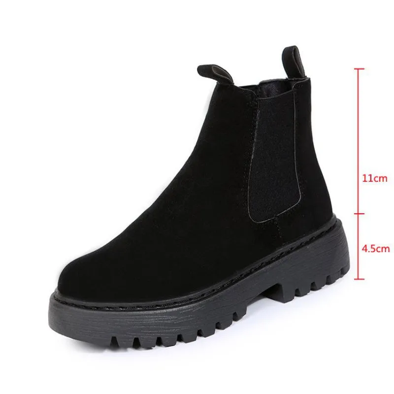 Chunky Martin Ankle Boots