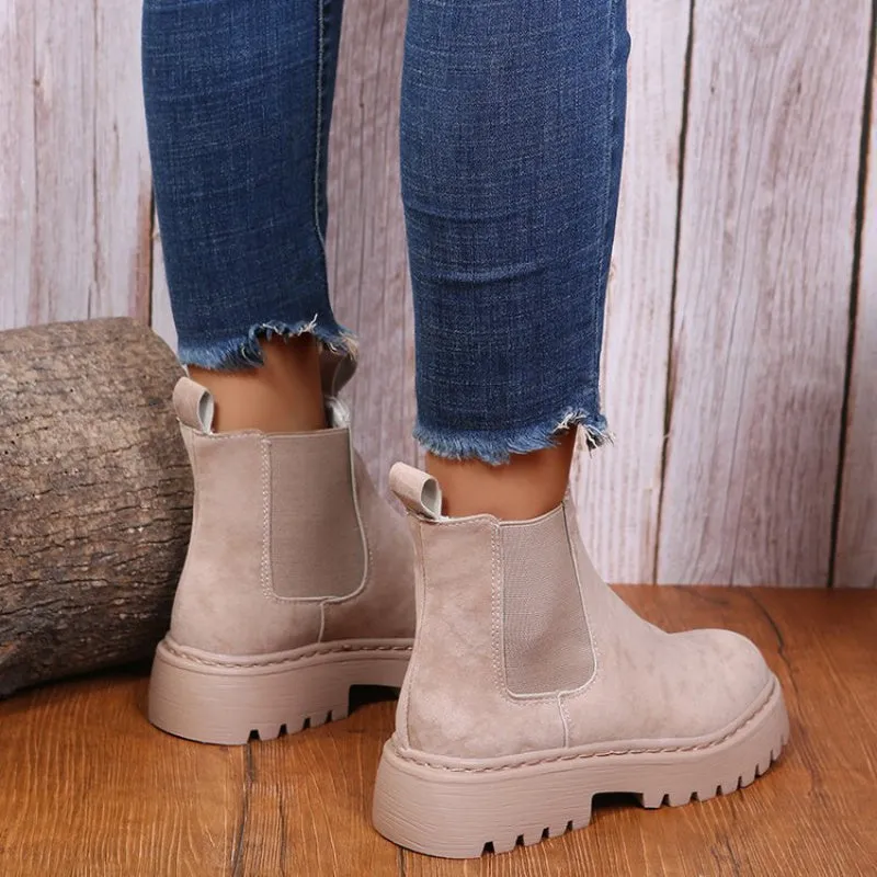Chunky Martin Ankle Boots