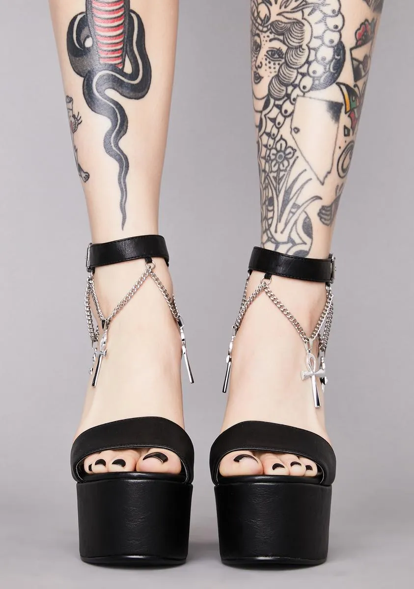 Cursed Revelation Platform Heels