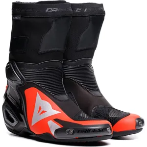 Dainese Axial 2 Boots Black / Fluo Red