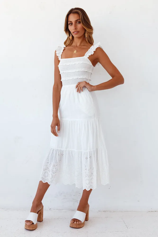 Daystar Midi Dress White