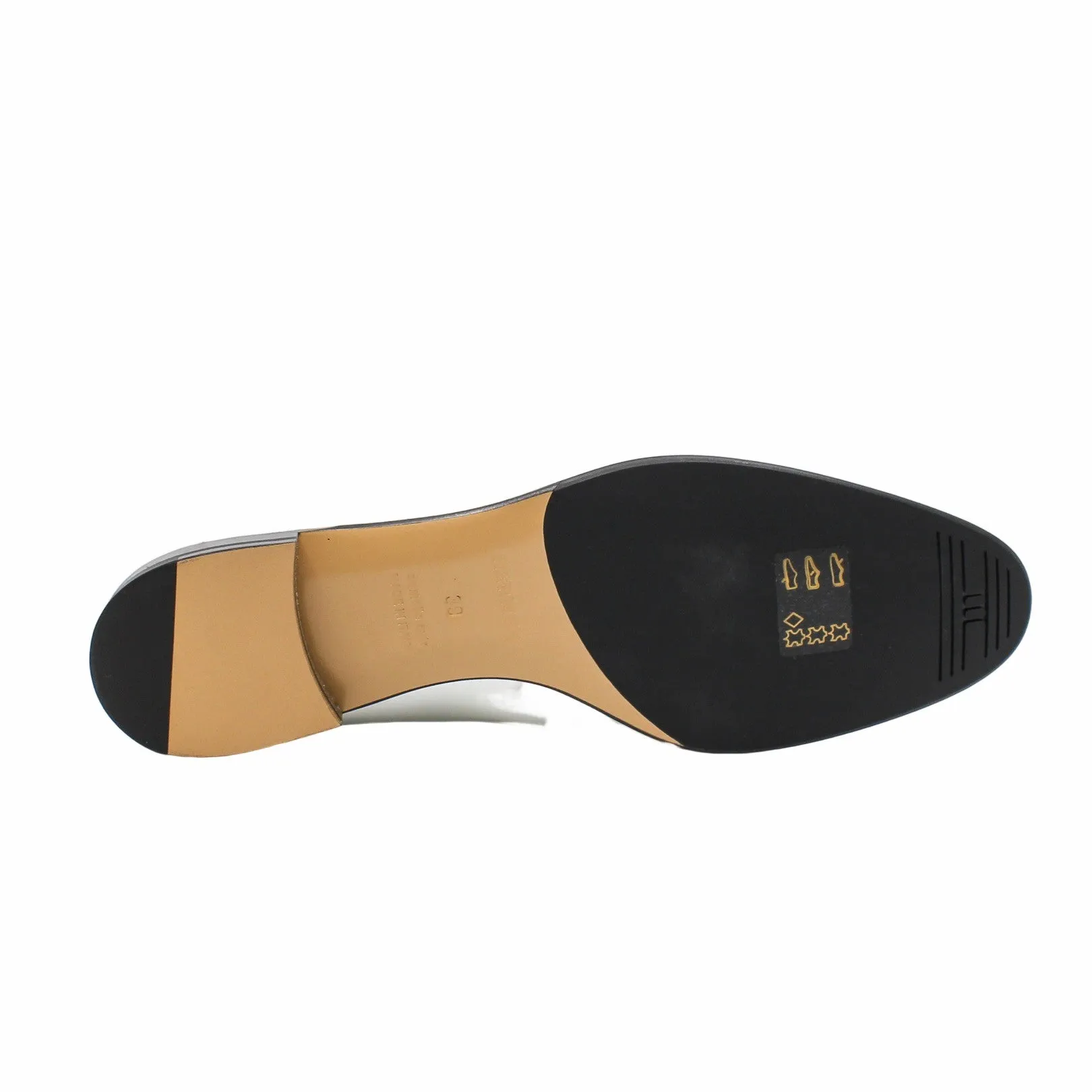 H loafer white mix beige pink rghw buckle #39