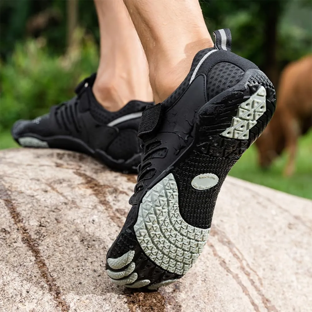 Hike Barefoot Womens Barefoot Shoes Women Minimalist Trail Running Shoes Non-Slip Breathable Wide Toe Shoes Zero Drop Lightweight Hiking Shoes