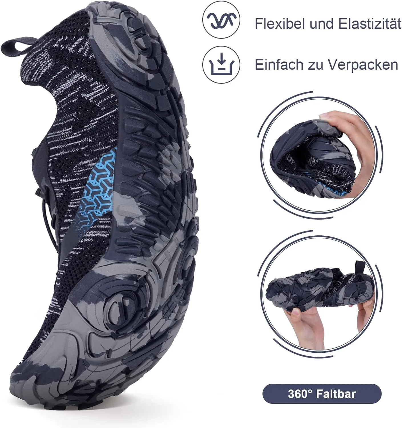 Hike Barefoot Womens Barefoot Shoes Women Minimalist Trail Running Shoes Non-Slip Breathable Wide Toe Shoes Zero Drop Lightweight Hiking Shoes