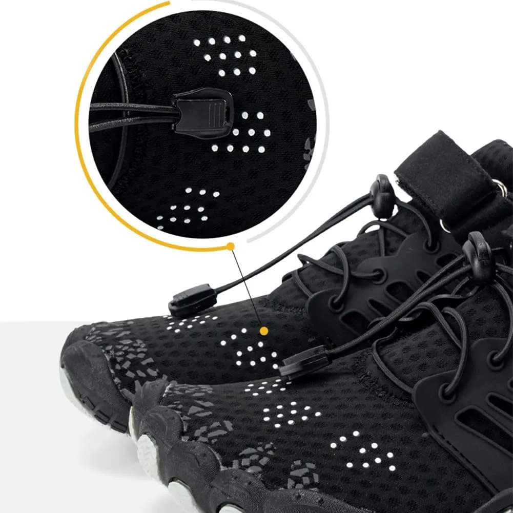 Hike Barefoot Womens Barefoot Shoes Women Minimalist Trail Running Shoes Non-Slip Breathable Wide Toe Shoes Zero Drop Lightweight Hiking Shoes