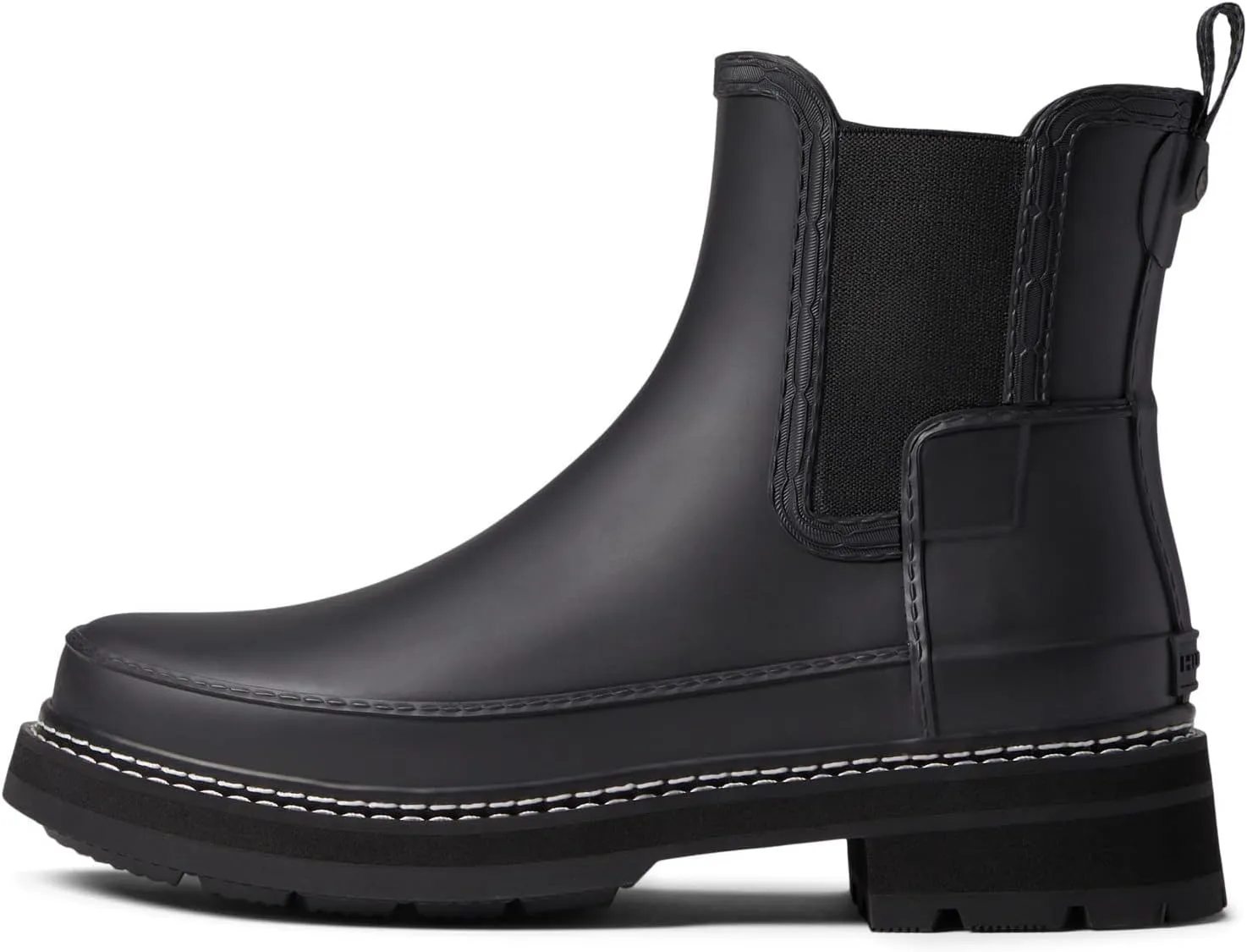 Hunter Footwear Women's Refined Chelsea Stitch Detail Rain Boot