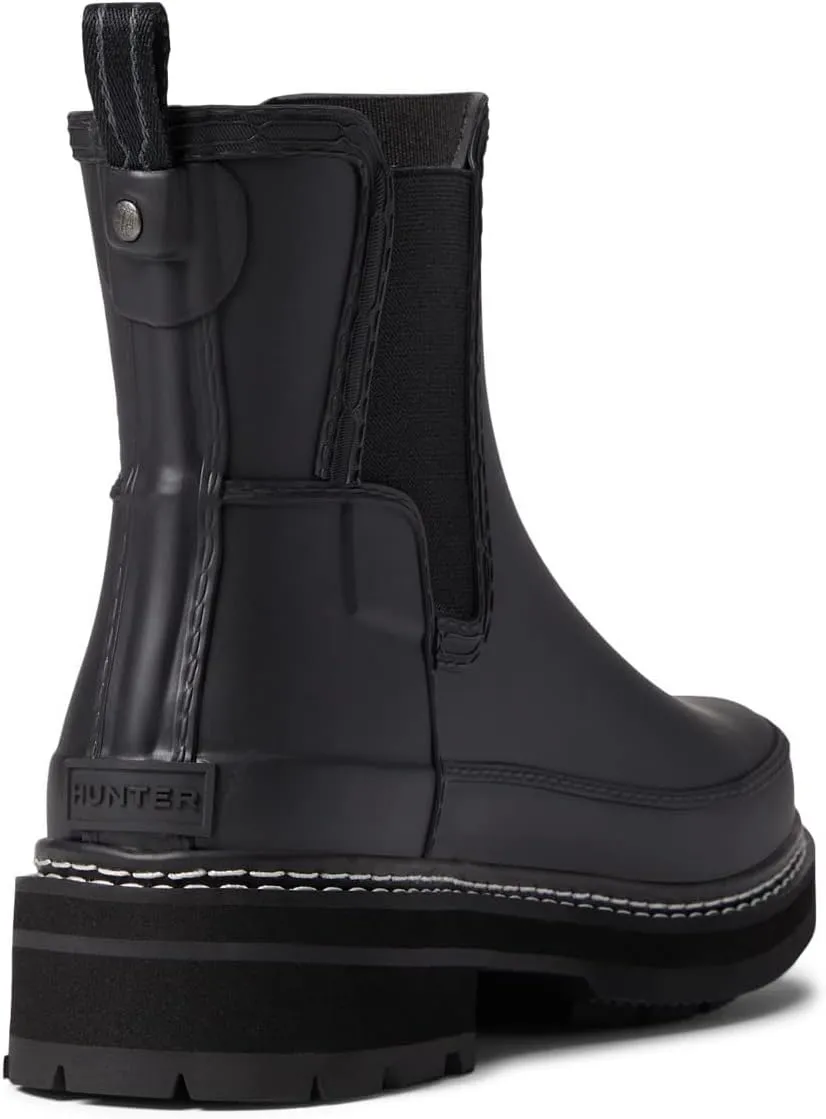 Hunter Footwear Women's Refined Chelsea Stitch Detail Rain Boot