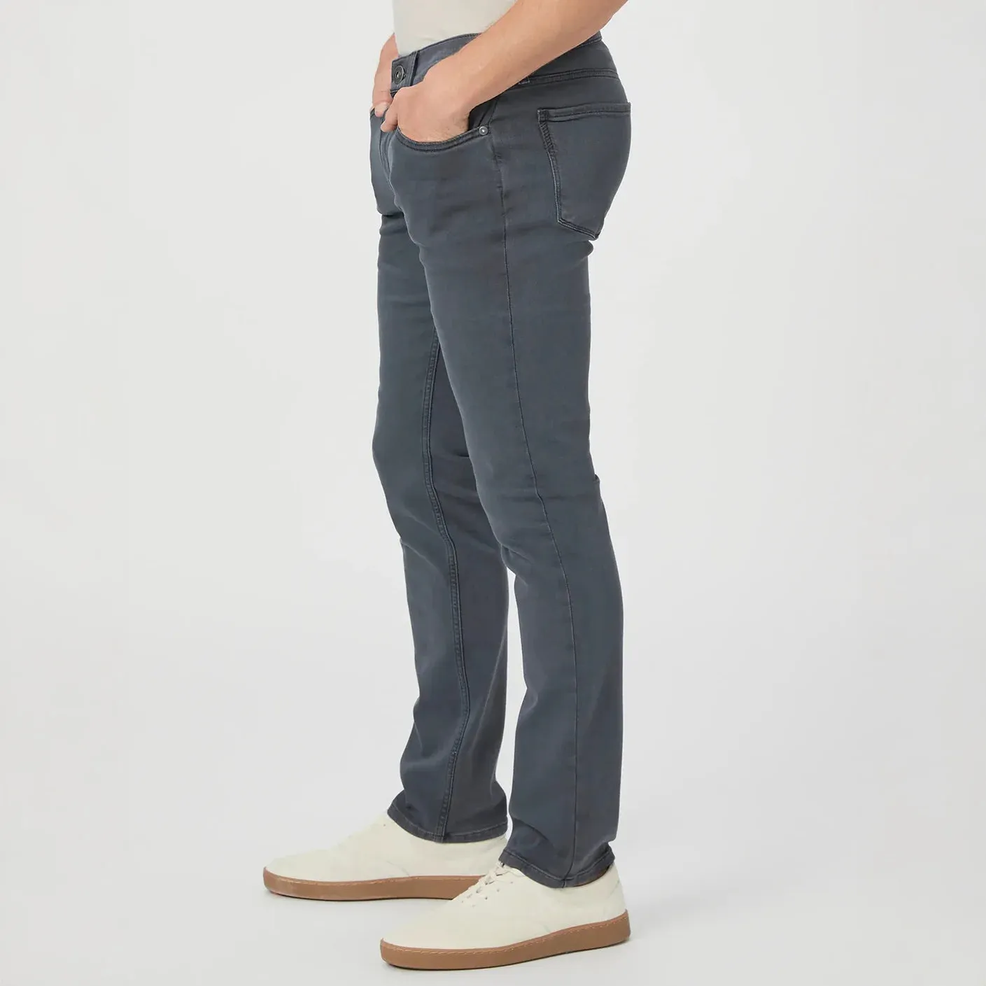 Lennox - Vintage Onyx Blue - Slim Fit Five Pocket Jean - PAIGE