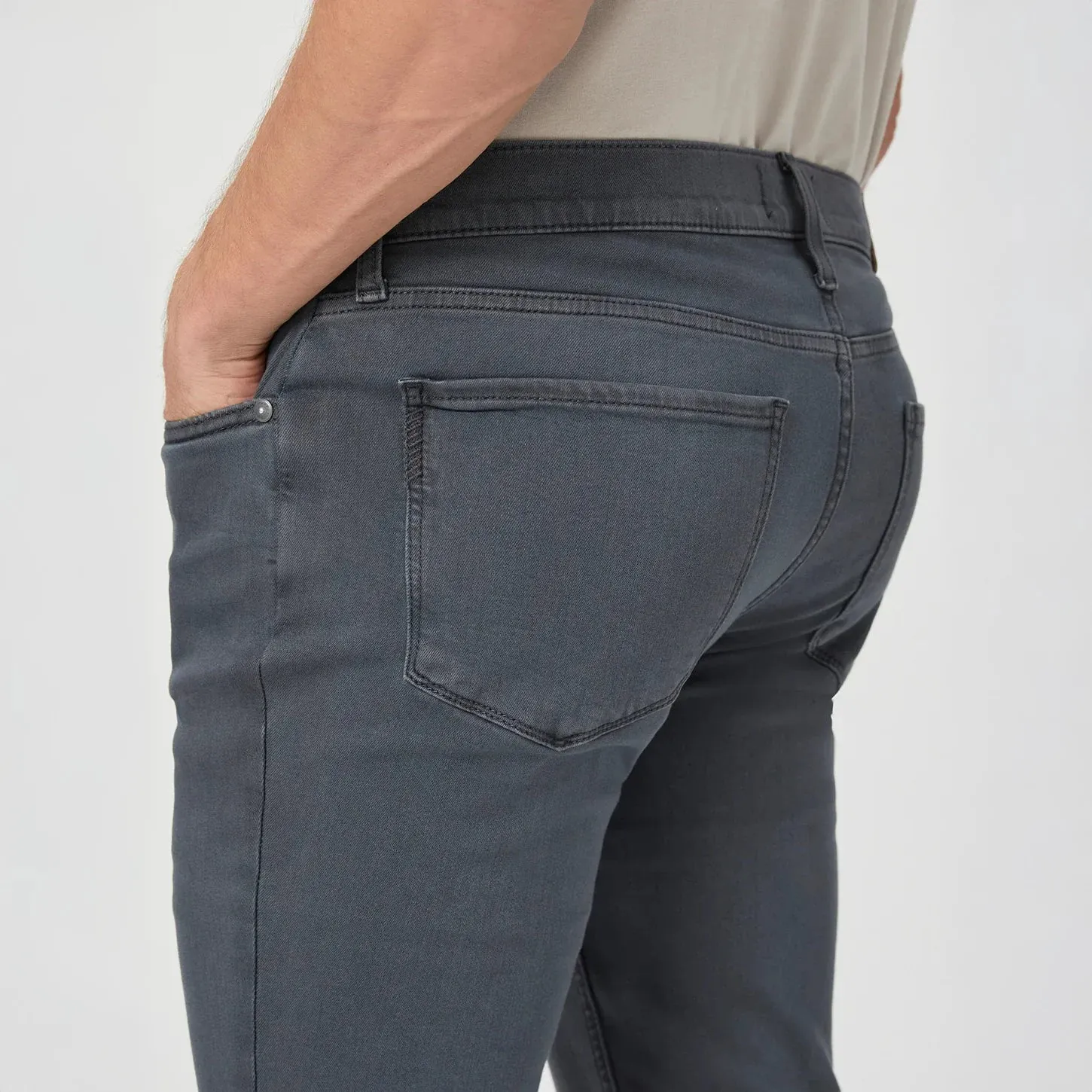 Lennox - Vintage Onyx Blue - Slim Fit Five Pocket Jean - PAIGE