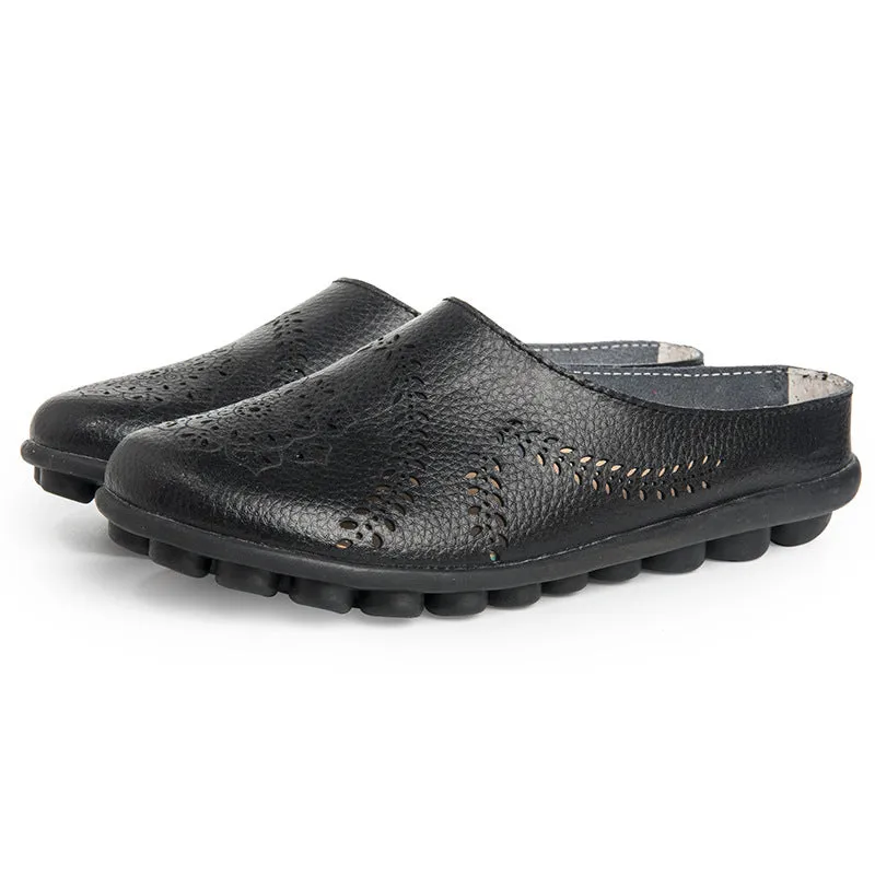 Nanccy Casual All-match Hollow Slippers