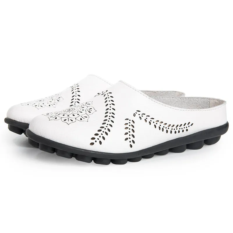 Nanccy Casual All-match Hollow Slippers