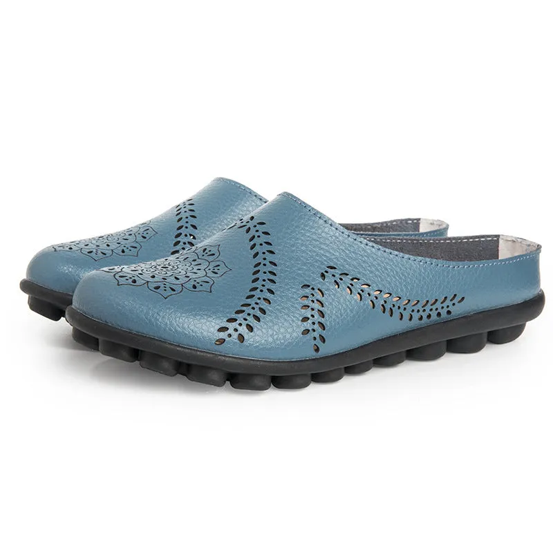 Nanccy Casual All-match Hollow Slippers