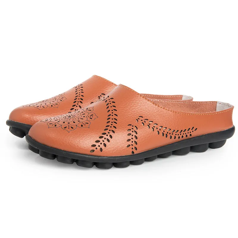 Nanccy Casual All-match Hollow Slippers