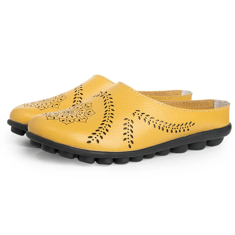 Nanccy Casual All-match Hollow Slippers