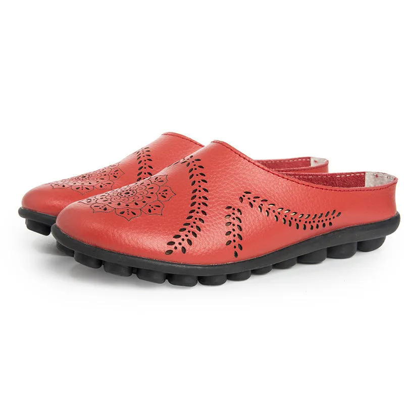 Nanccy Casual All-match Hollow Slippers