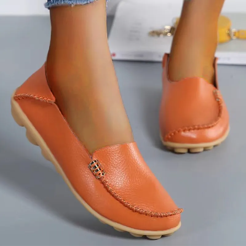 Nanccy - Comfortable Leather Loafers