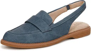 Naturalizer Soul Womens Yeah Slingback Casual Loafers Indigo Denim Blue 5.5 M