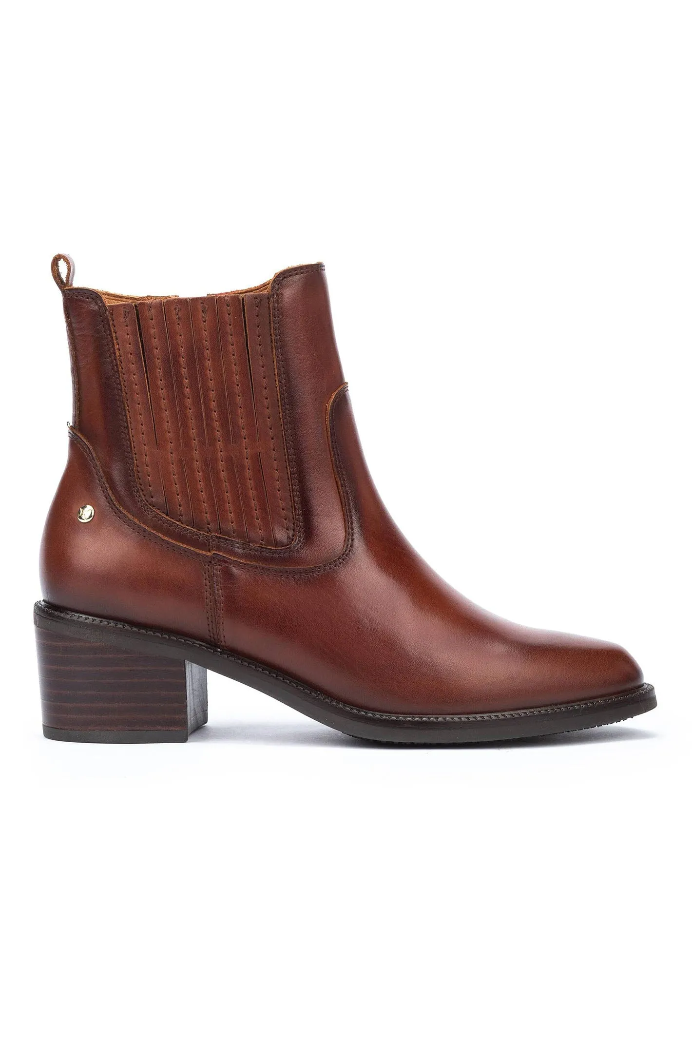 Pikolinos Bacarot Boot Cognac Brown Leather W2D-8909