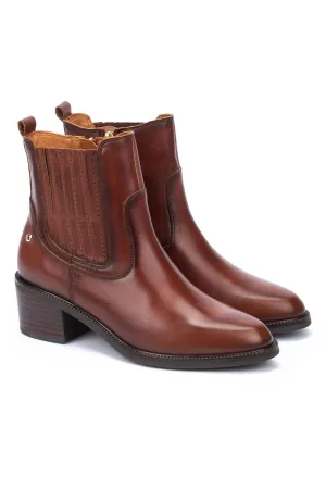Pikolinos Bacarot Boot Cognac Brown Leather W2D-8909