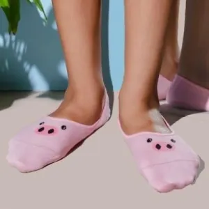 Pink Piglet Shoe Liners