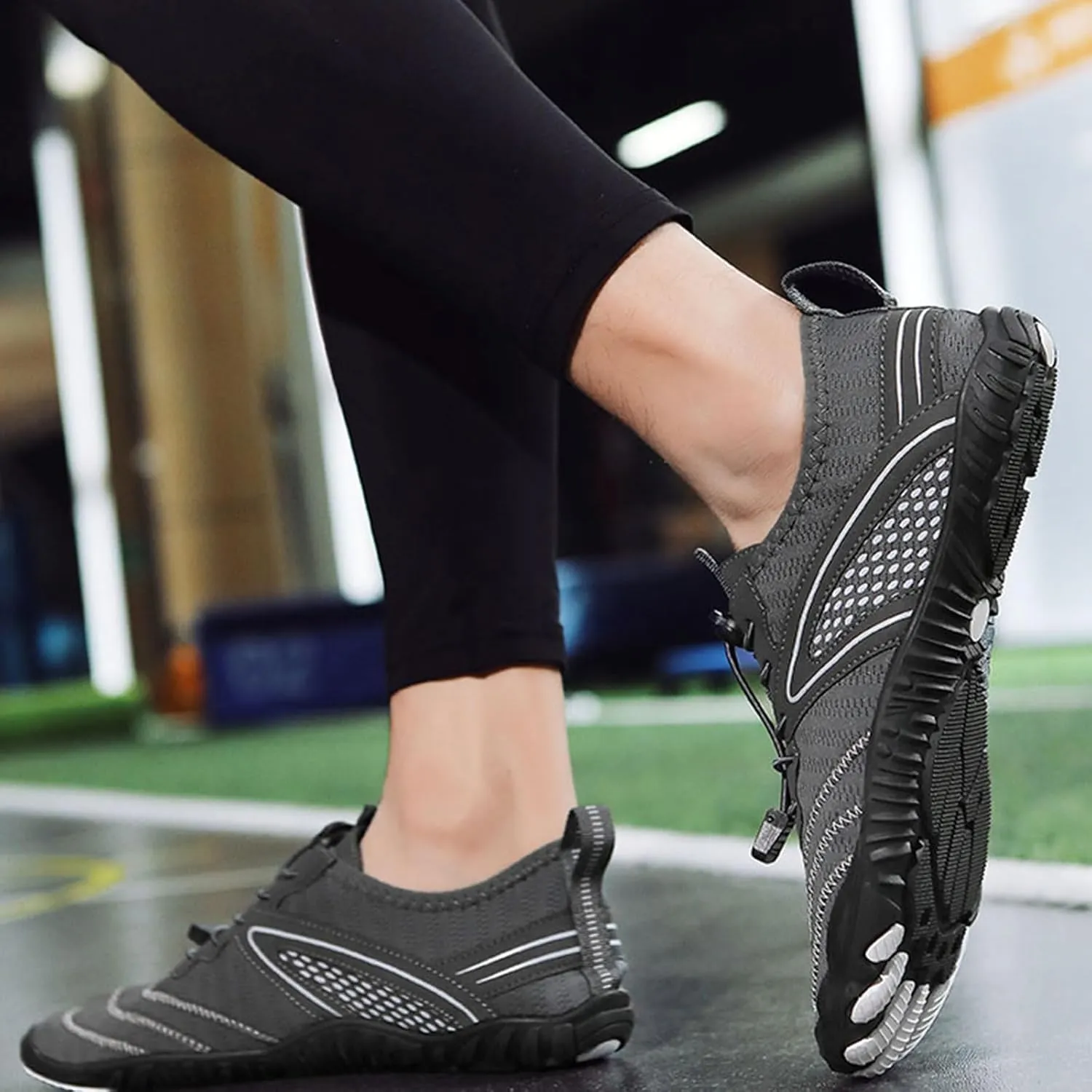 Pro Hike Barefoot Shoes Women Mens Footwear Barefoot Womens Wide Toe Box Quick Dry Beach Pool Swim Surf Hiking Shoes Healthy & Non-Slip Trail Running Shoes