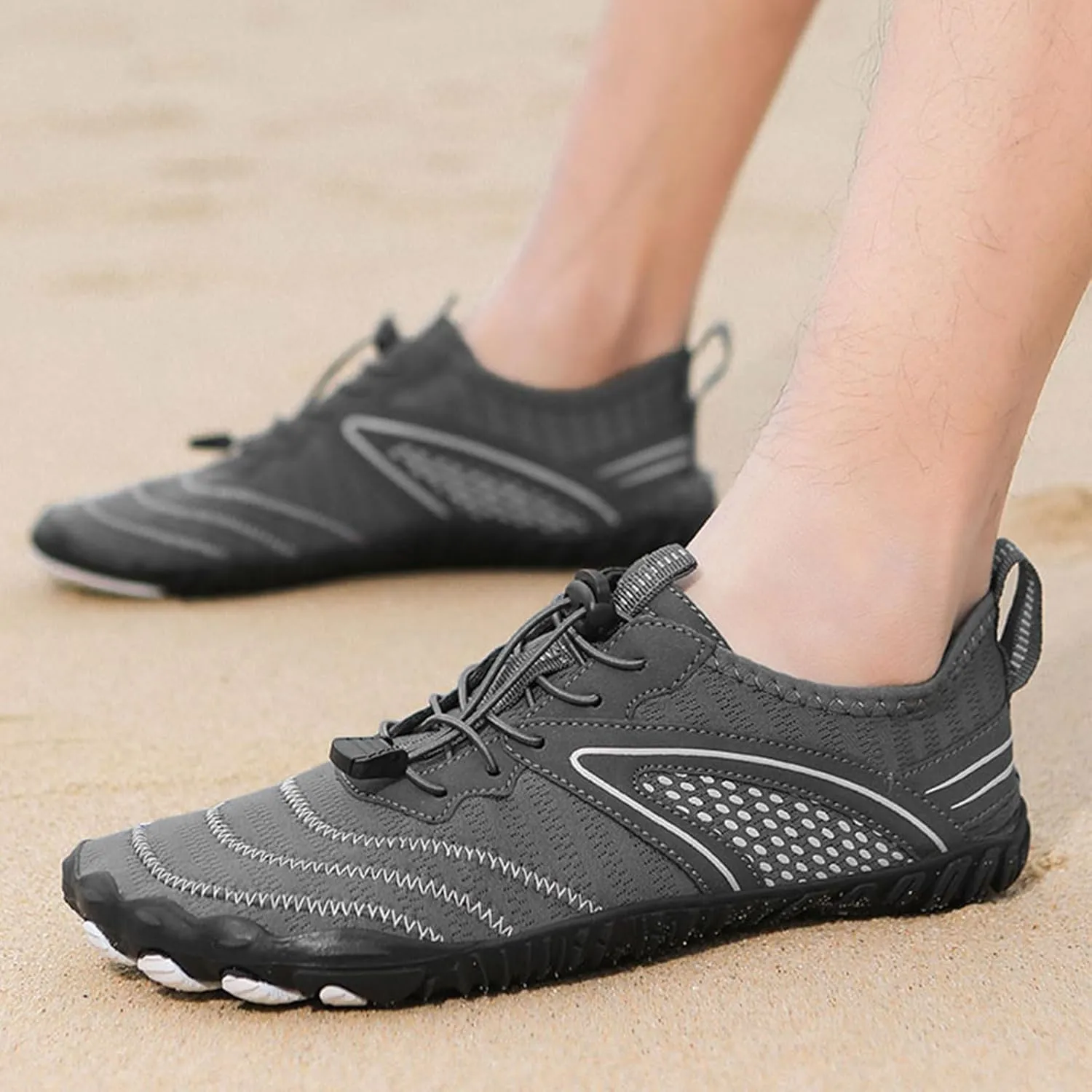 Pro Hike Barefoot Shoes Women Mens Footwear Barefoot Womens Wide Toe Box Quick Dry Beach Pool Swim Surf Hiking Shoes Healthy & Non-Slip Trail Running Shoes
