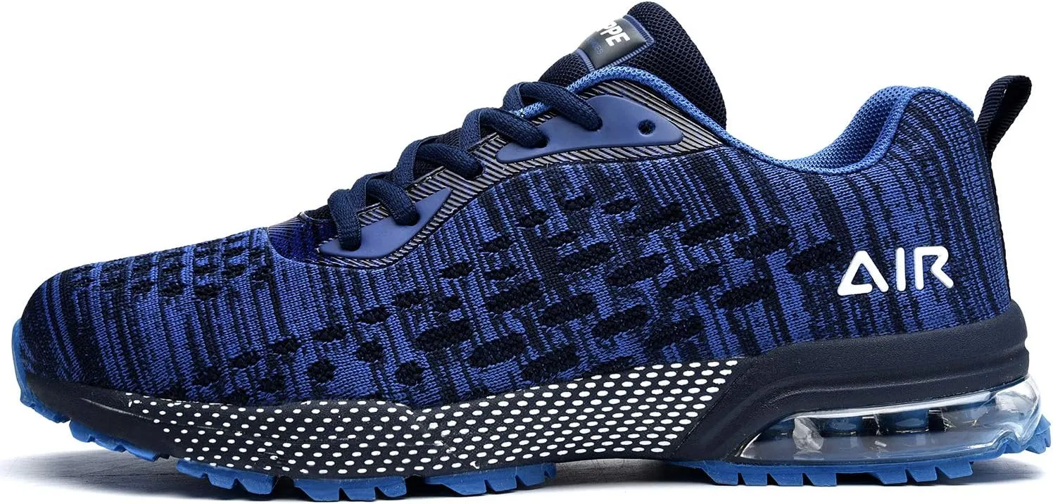 QAUPPE Mens Air Running Shoes Athletic Trail Tennis Sneaker (US7-12.5 D(M)