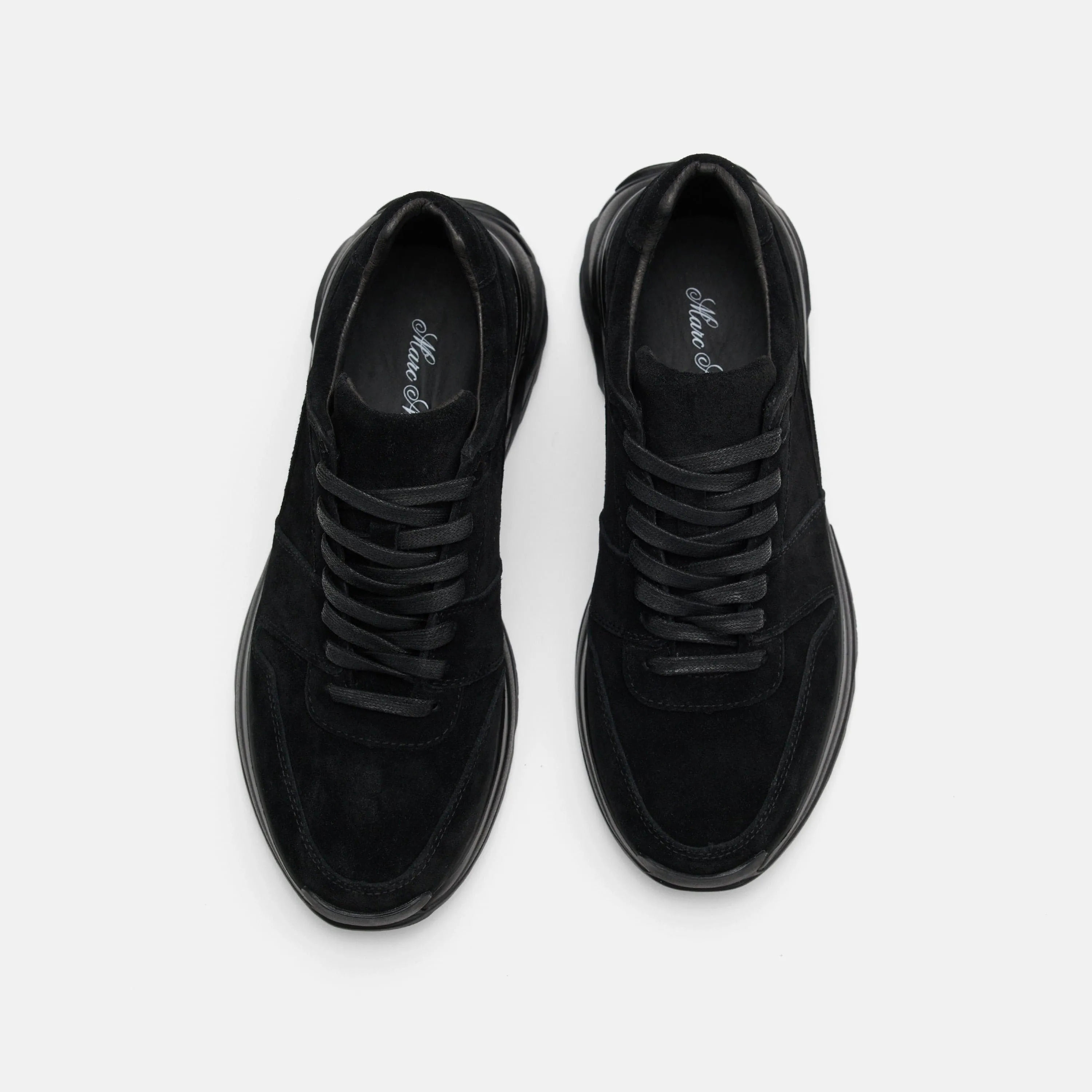 Ronnie Black Suede Sneakers