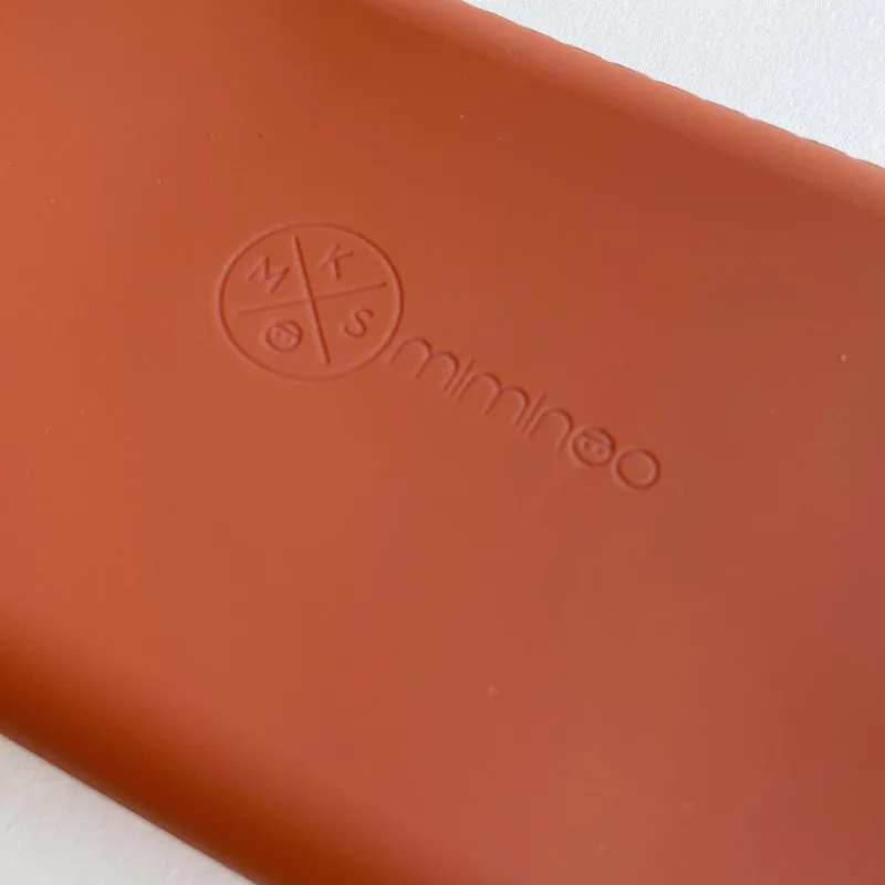 Silicone Waterproof Multipurpose Purse & Sunglasses Case Terracotta