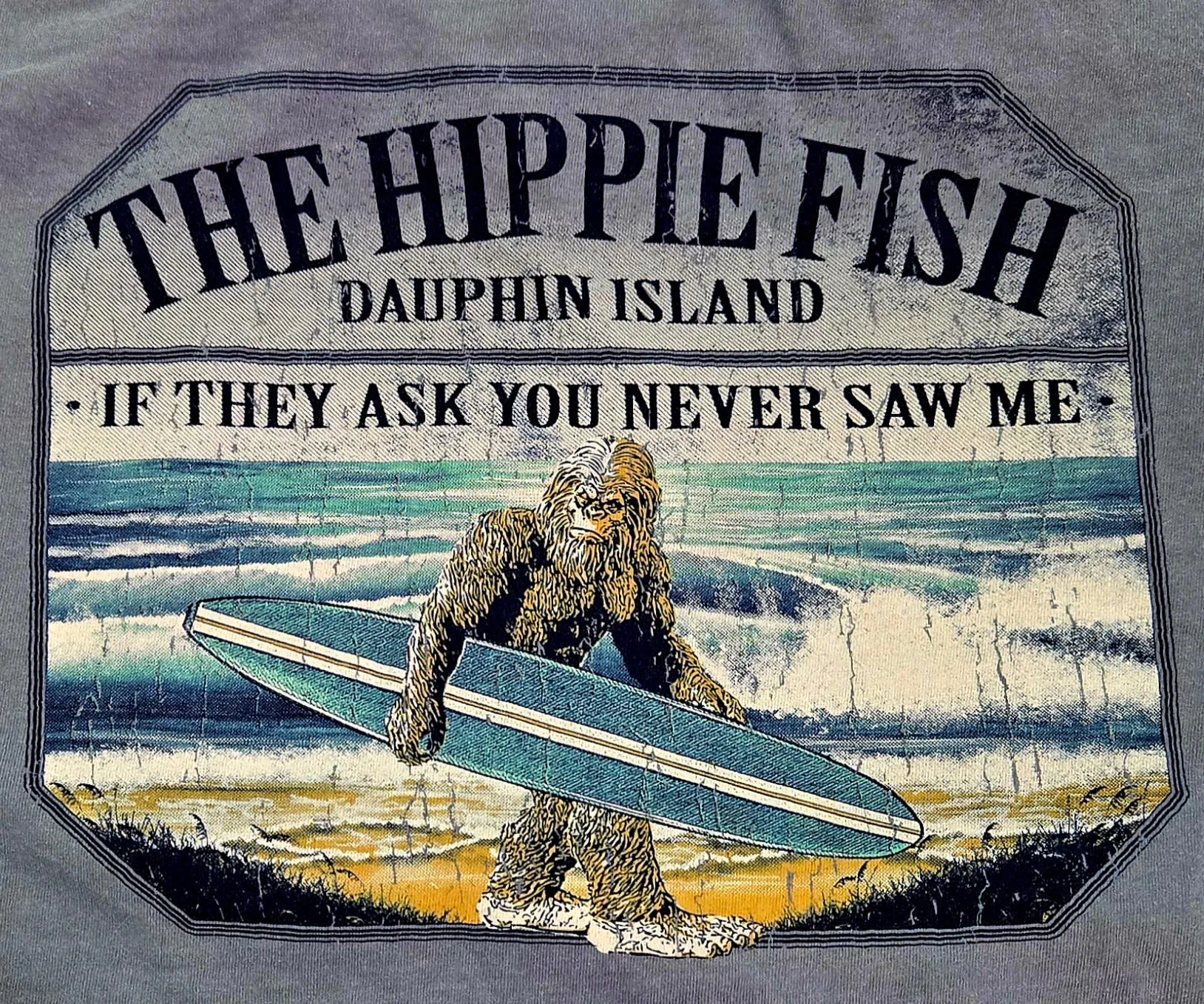SURFING SASQUATCH SS T-SHIRT