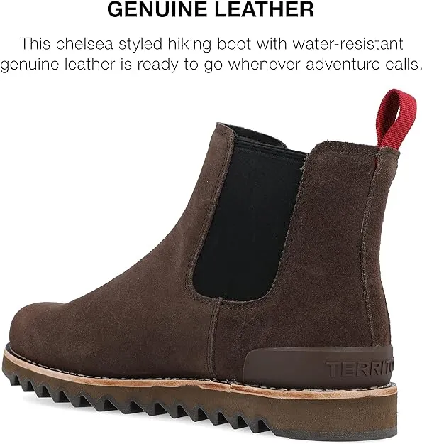 Territory Men's Yellowstone Chelsea Boot   Color Brown Size 8.5W
