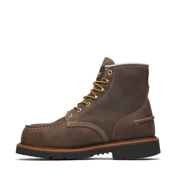 Thorogood Men's 6" Waterproof Briar Pitstop Moc Composite Safety Toe Work Boot