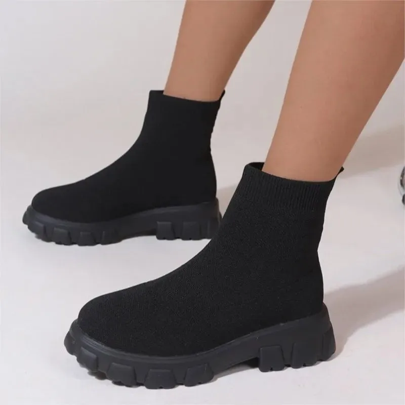 Ultra Stretch Sock Boots