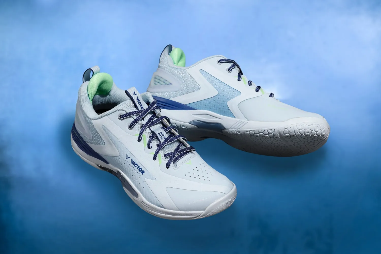 Victor [A970ACE M Sky Blue] Court Shoes