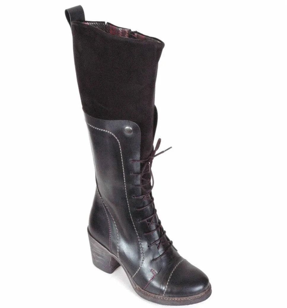 Voyage - Black leather/suede- LAST PAIRS 37 AND 38!