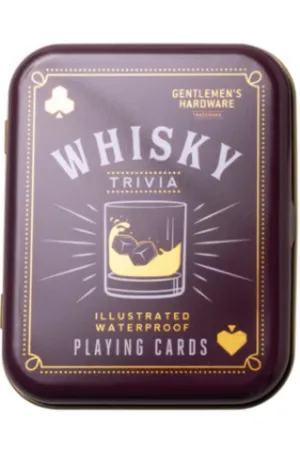 Whisky Trivia Playing Cards