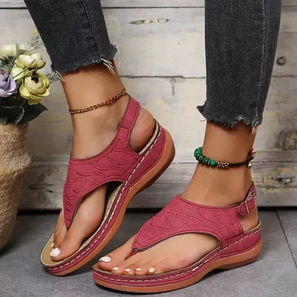 Women's Fashionable Leather Sandals
