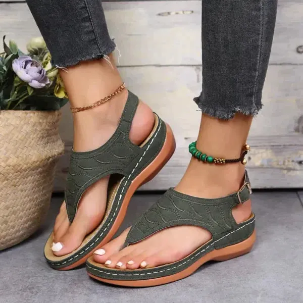 Women's Fashionable Leather Sandals