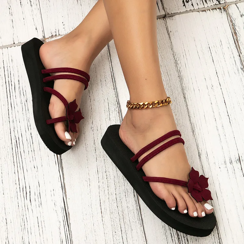 Women's maple sandals slippers