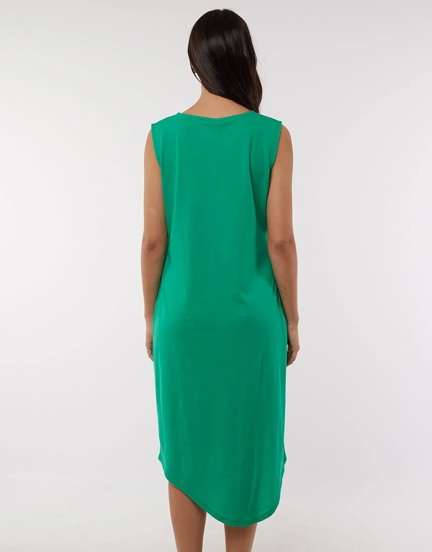 Wonderland Dress - Emerald Green