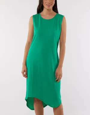 Wonderland Dress - Emerald Green