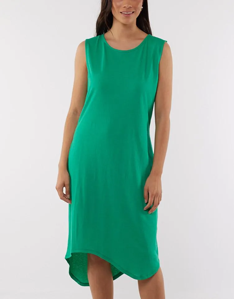 Wonderland Dress - Emerald Green